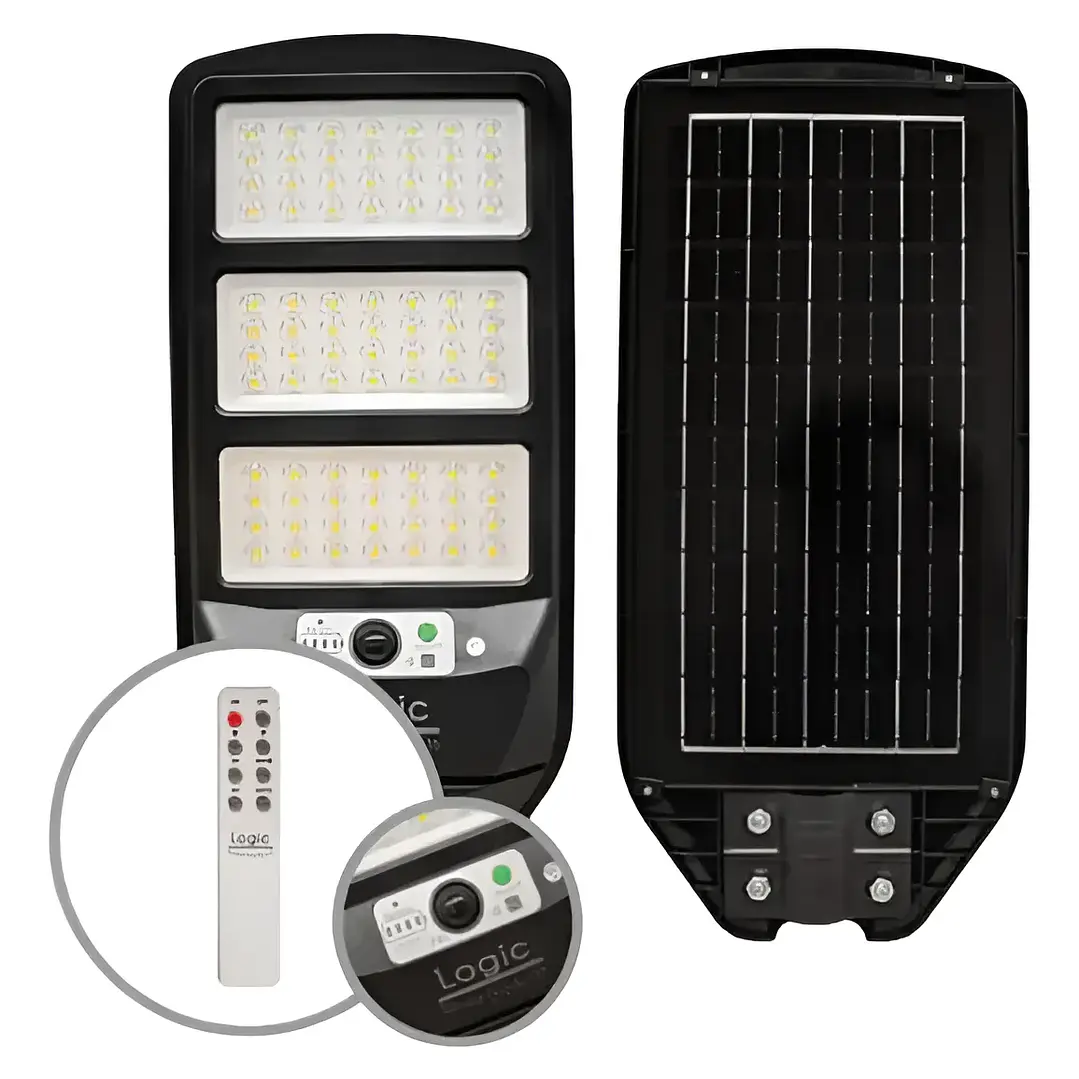Luminaria Solar Peatonal Logic 150w  + Soporte 1