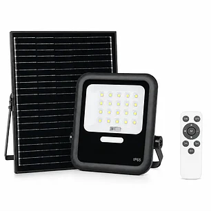 Proyector led solar 60W sol light luz fría 