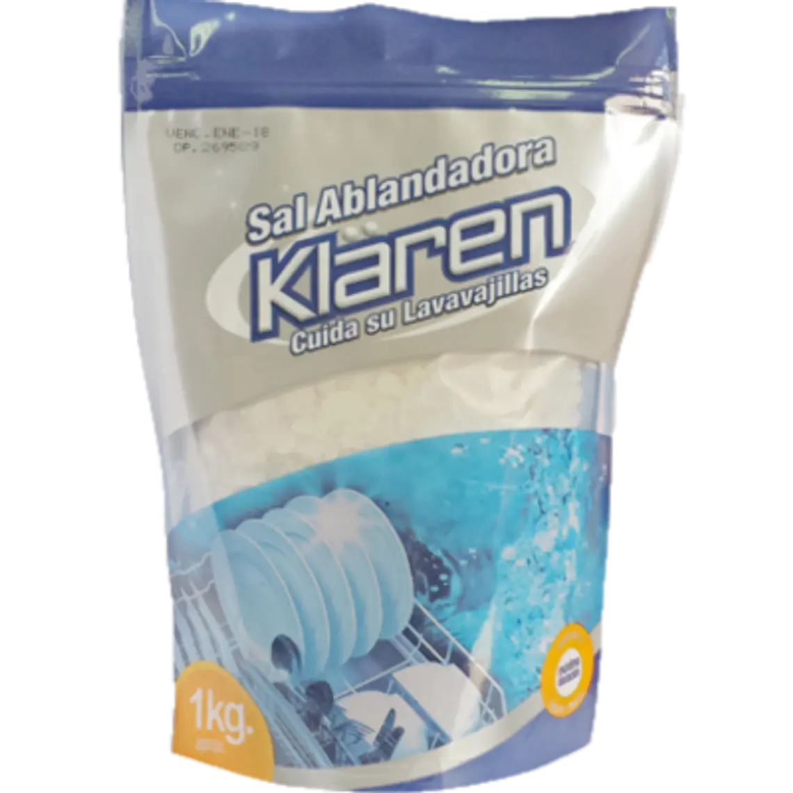 Sal ablandadora para Lavavajillas 1kg -KLAREN 1