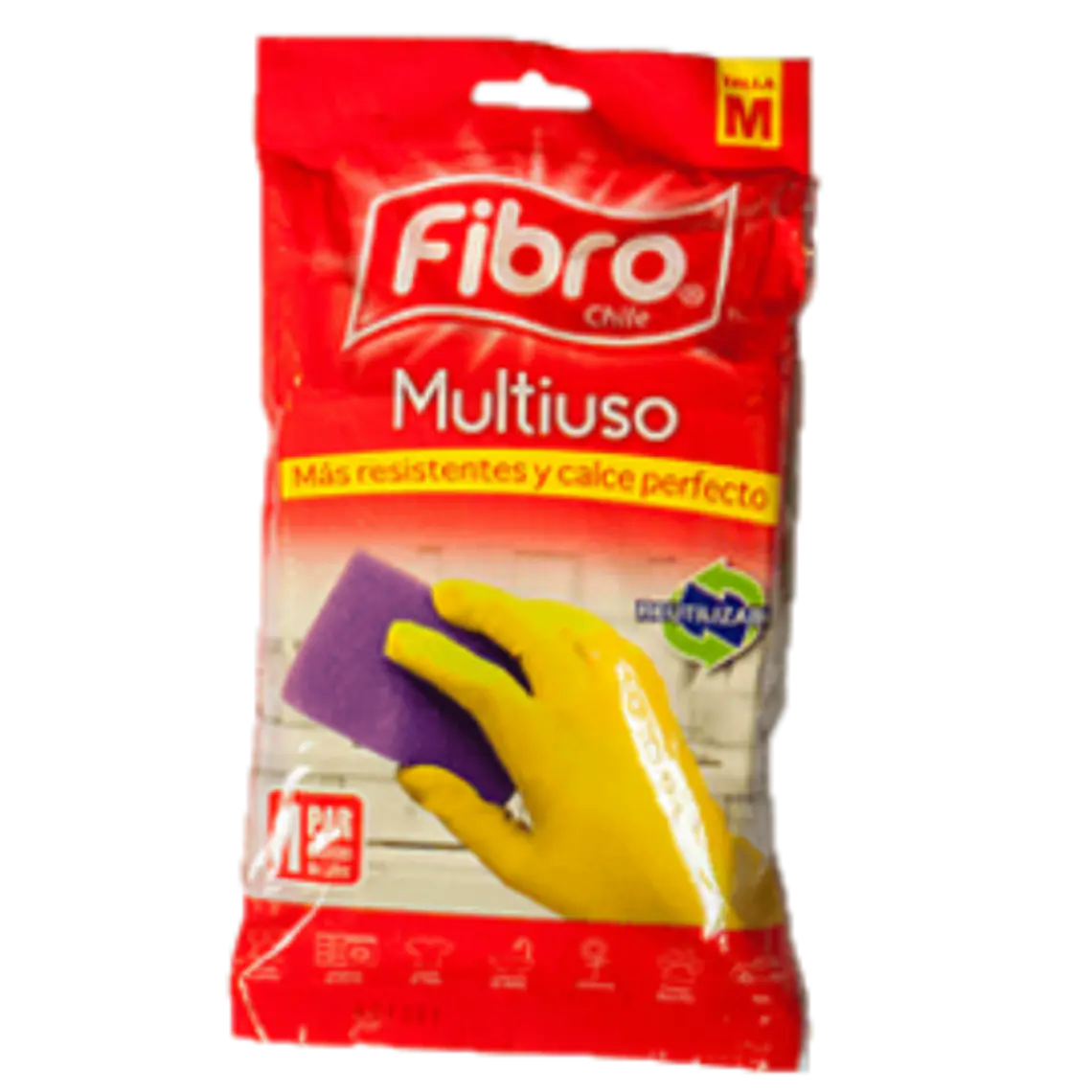 Guante de cocina amarillo  M - L 1