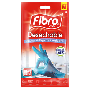 Guantes desechables nitrilo  6 pares