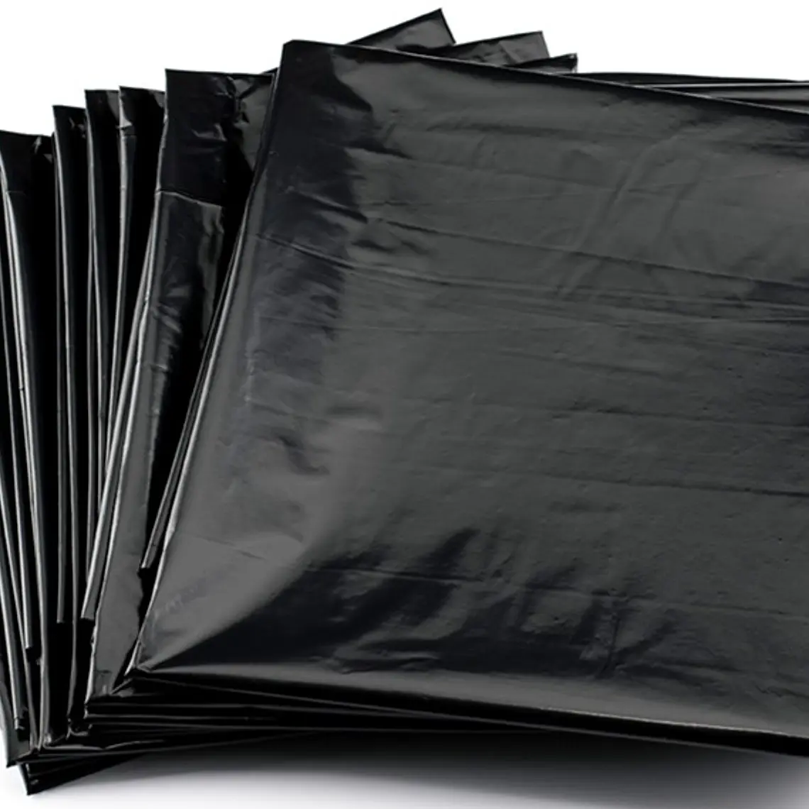 Bolsa de Basura Negra 110 x 120 cm 60 Mic | Pack 10 Unidades Alta Resistencia 1