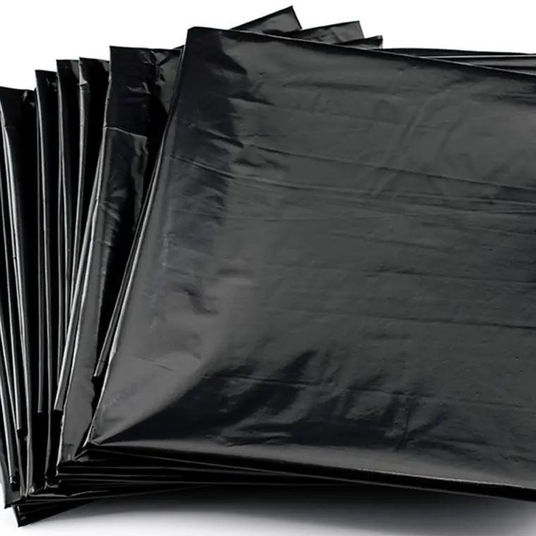 Bolsa de Basura Negra 110 x 120 cm 60 Mic | Pack 10 Unidades Alta Resistencia 1