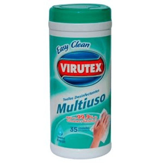 Wipes sanitizante Easy Clean Virutex