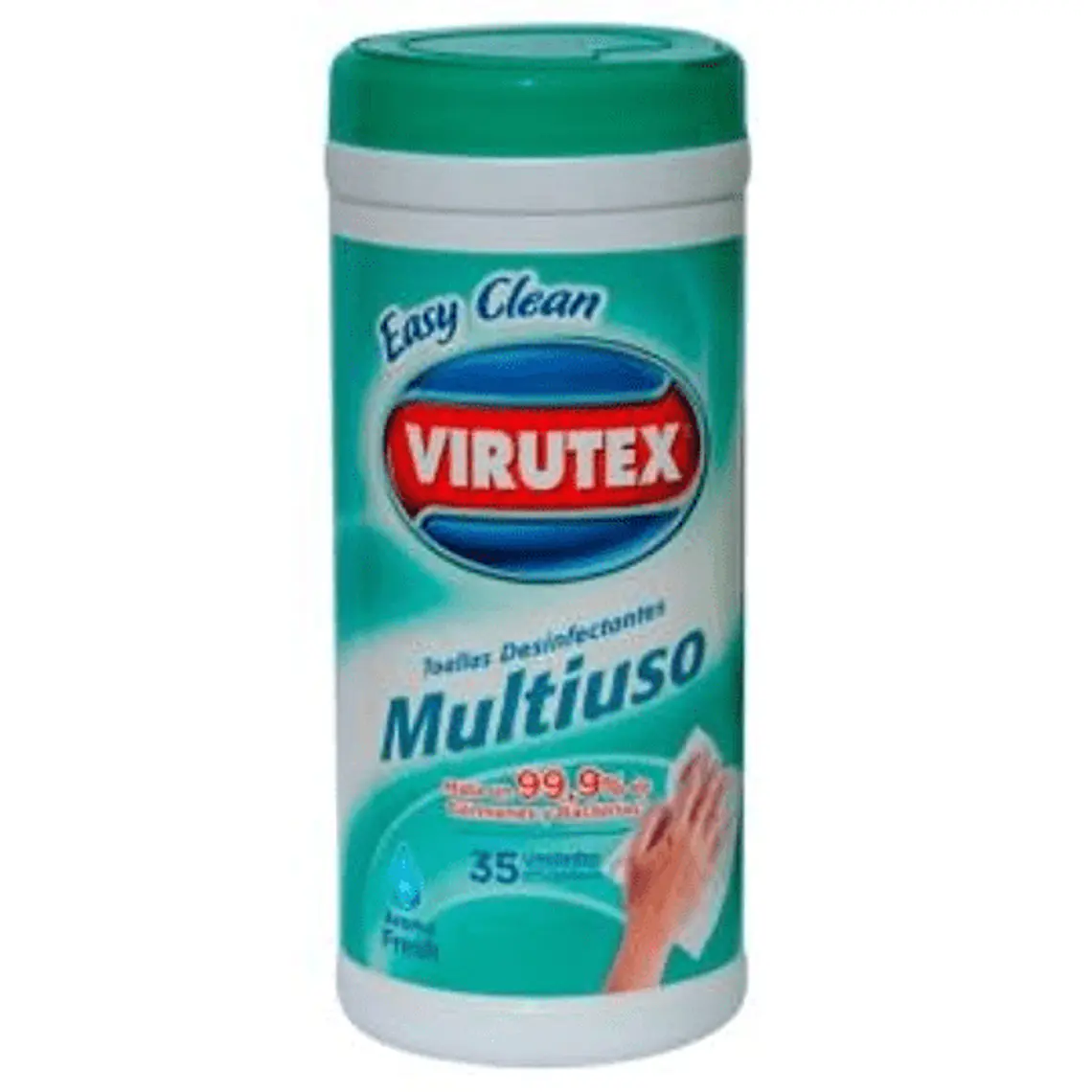 Wipes sanitizante Easy Clean Virutex 1