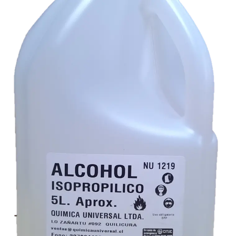 Alcohol Isopropilico 1L / 5L 2