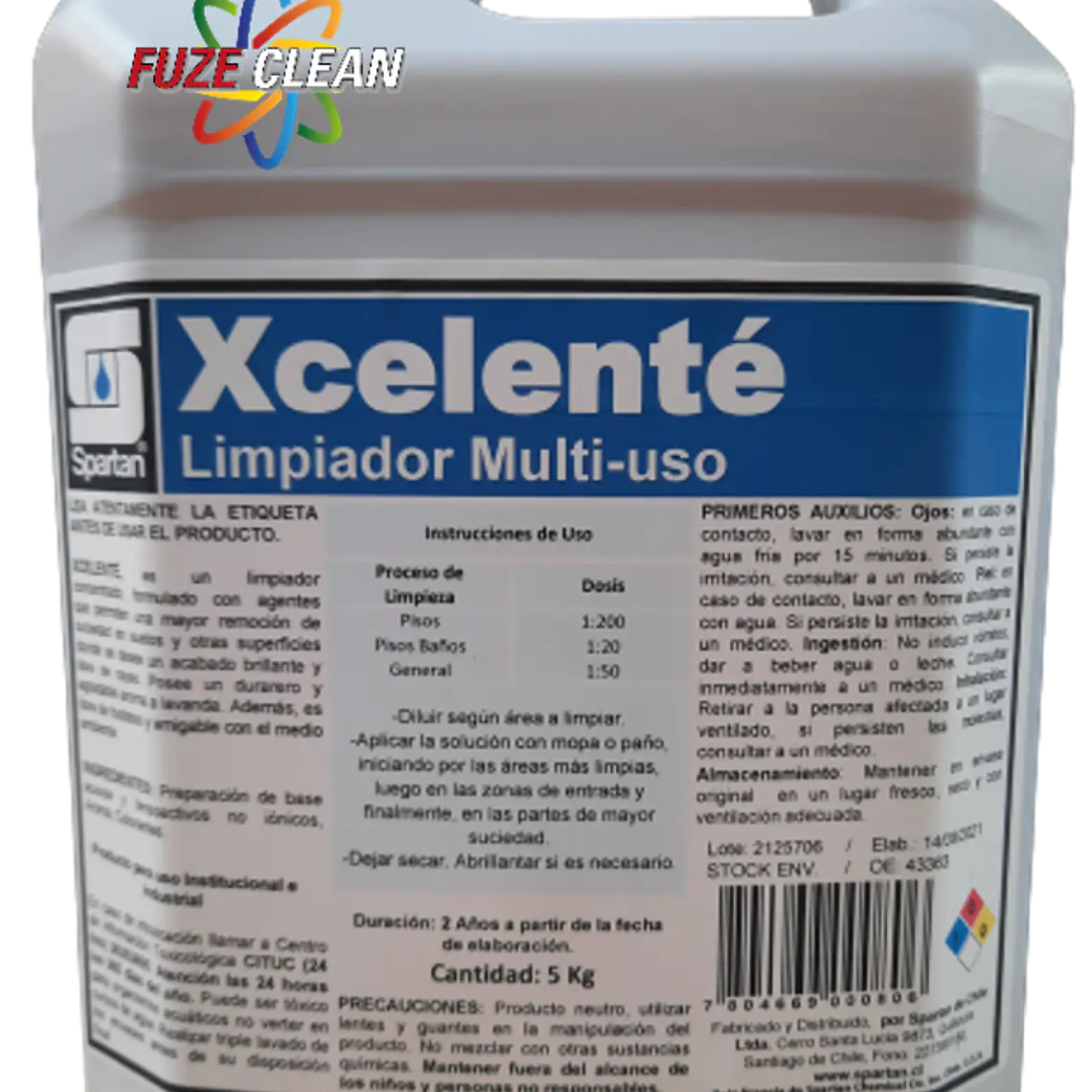 Limpiador Multiuso / pisos ultra concentrado  1