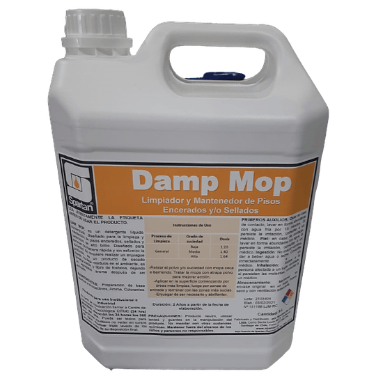  Limpiador y Mantenedor de pisos encerados DAMP MOP by SPARTAN CHEMICAL