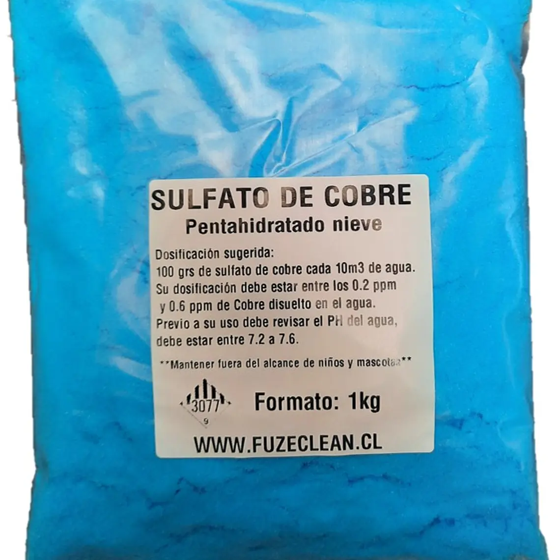 Sulfato de Cobre para piscinas - 1 kg / 25 kg 1