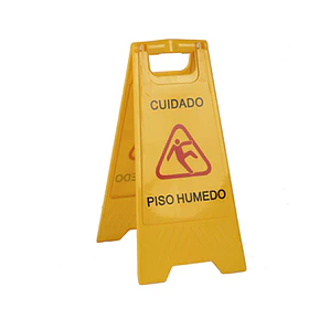 Señaletica piso húmedo 
