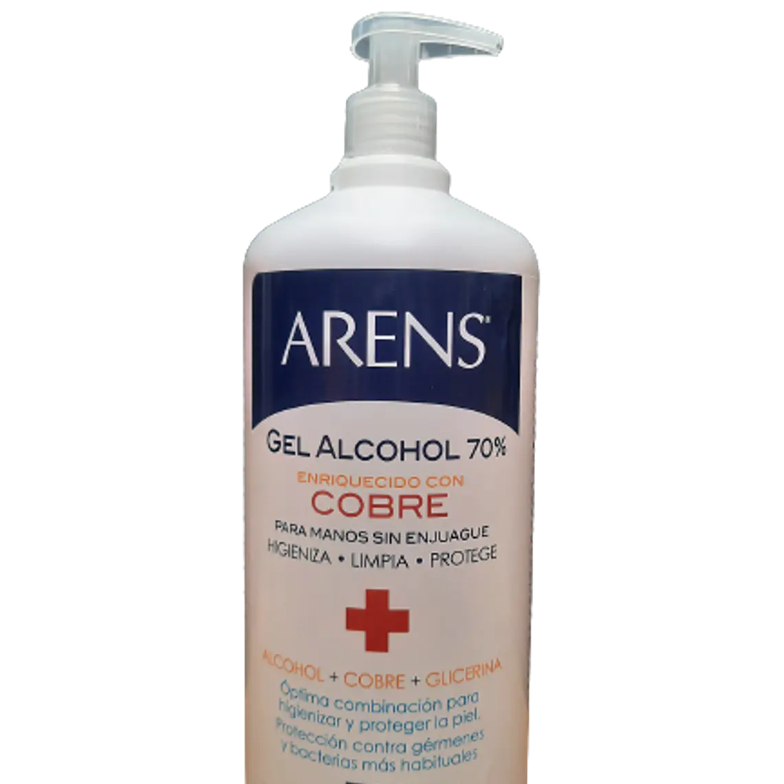 Alcohol gel 1 litro Con Cobre 1