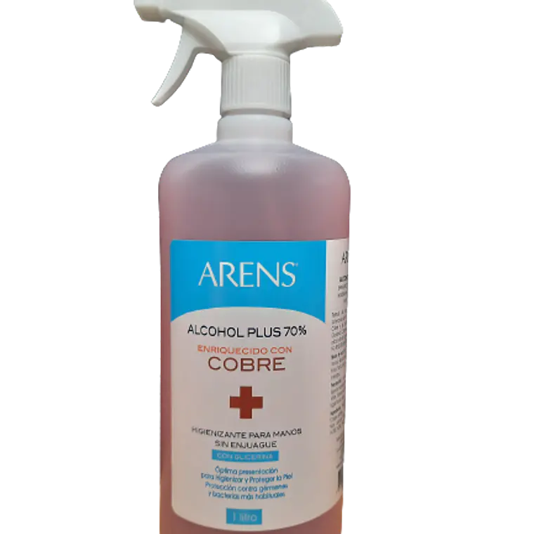 Sanitizante Alcohol Plus con cobre 1 lt. 1