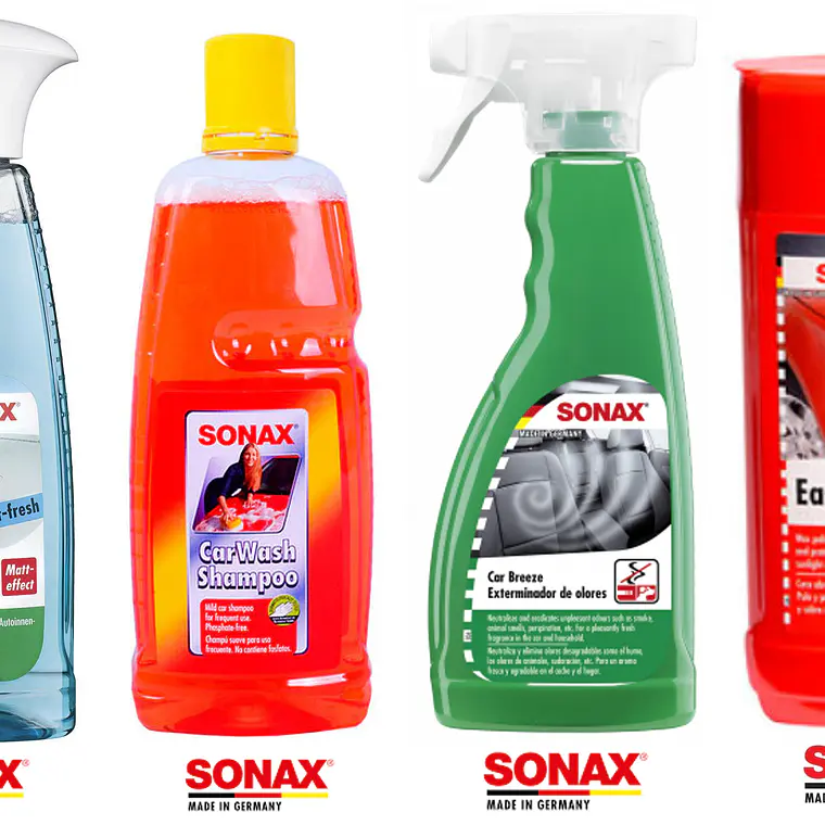 Kit Limpieza Auto Interior y Exterior SONAX 1