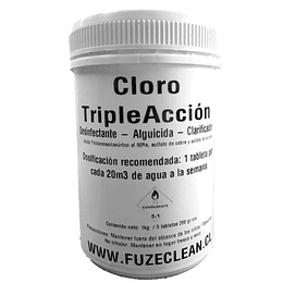  Cloro Triple Acción  1 kg / 12 kg / 20 kg