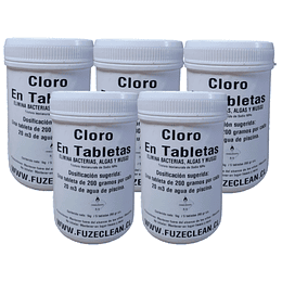 Pack Cloro Tableta / 5 kg