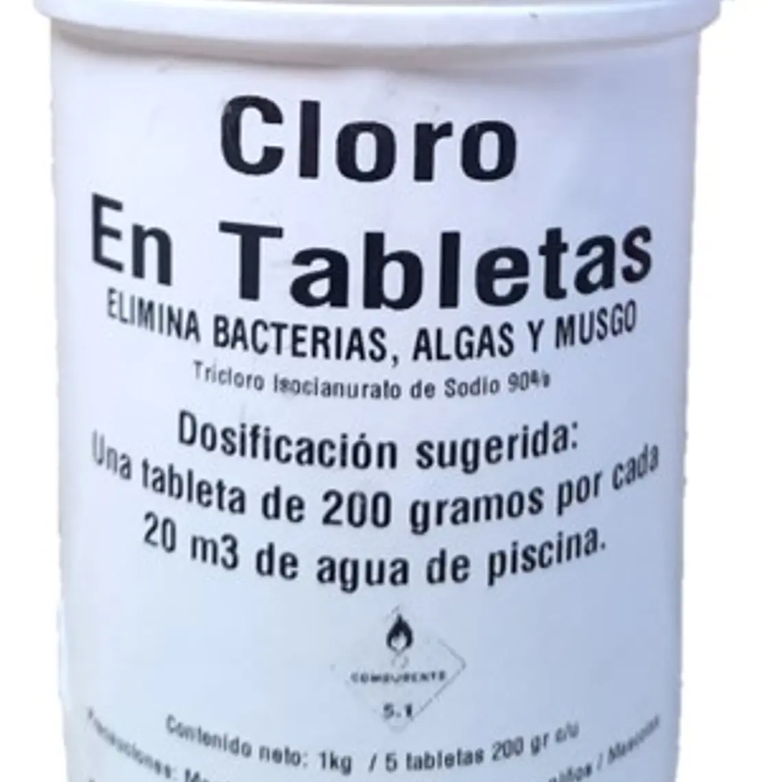 Cloro tableta para Piscina | FUZECLEAN 1