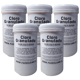 Pack Cloro Granulado /  Pack 5 Kg