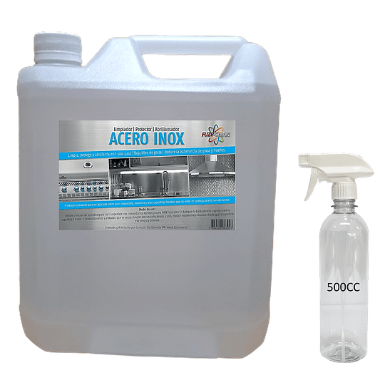 Limpiador acero inoxidable -  5 litros - FUZECLEAN