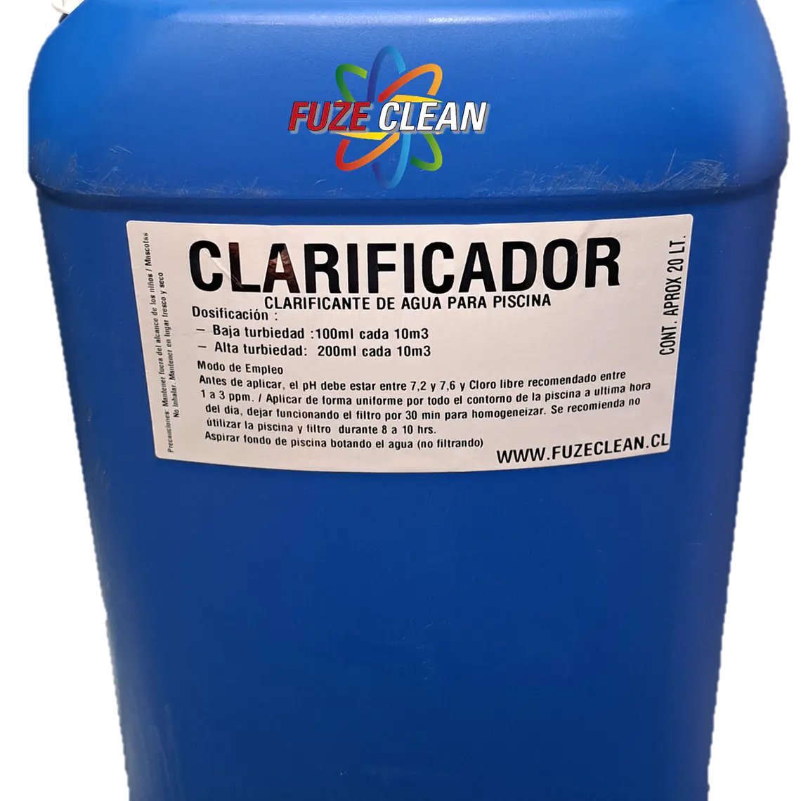 Clarificador de agua para piscina 1 lt - 20 lt - FUZECLEAN 2