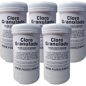 Cloro Granulado para piscina | FUZECLEAN