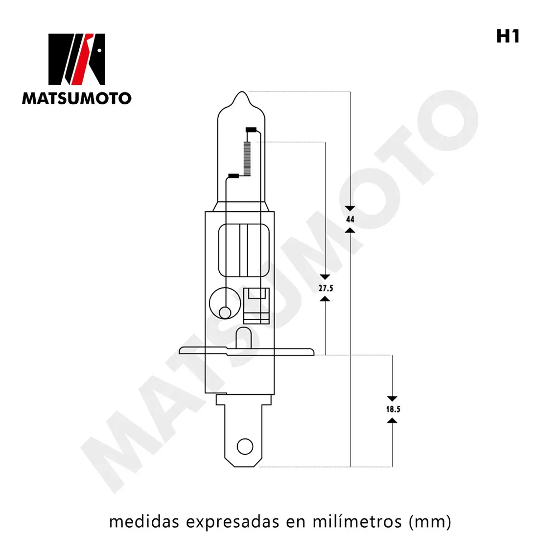 Ampolleta H1 Halogena COOL BLUE - 2 UND - MATSUMOTO 3