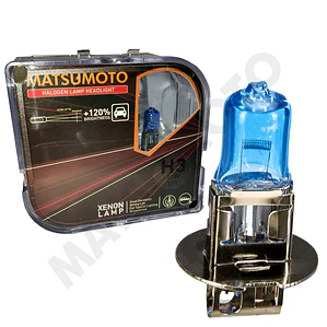 Ampolleta H3 Halogena COOL BLUE 2 Und. - MATSUMOTO