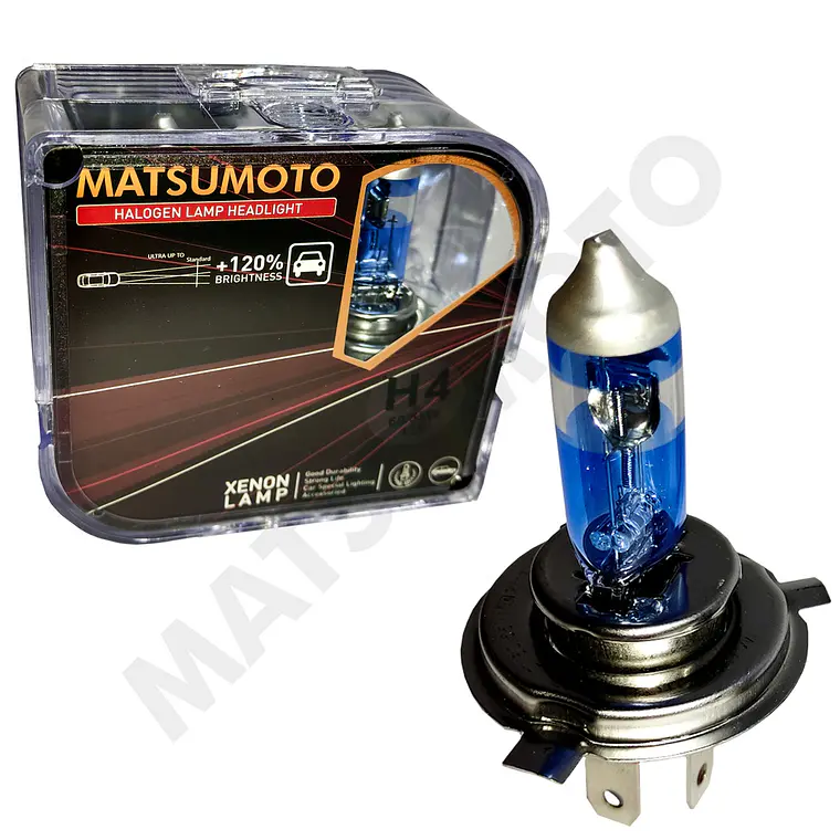 Ampolleta H4 Halogena COOL BLUE 2 UND - MATSUMOTO 1
