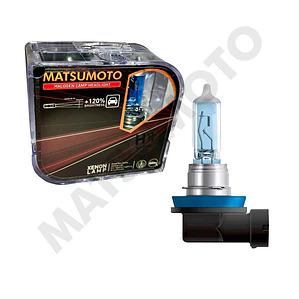 Ampolleta H11 Halogena COOL BLUE - 2 Und. - MATSUMOTO 