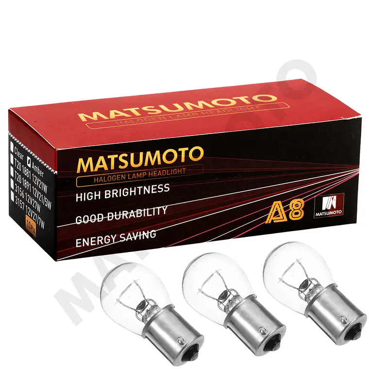 Ampolleta 1141Y - CLEAR  1 Contacto/ P.Dispareja  10 Und. - MATSUMOTO  1