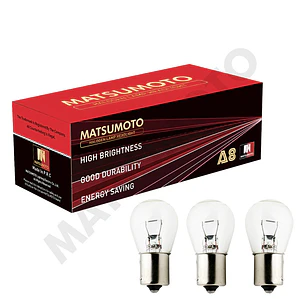 Ampolleta 1176 CLEAR  2 contacto / P.Pareja 10 Und. - MATSUMOTO