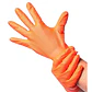 Guantes Nitrilo Texturizado Naranjo Profesional 50 UND. - Miniatura 4