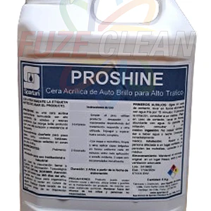 Cera Acrílica Incolora autobrillo de alto trafico  Proshine  5lts