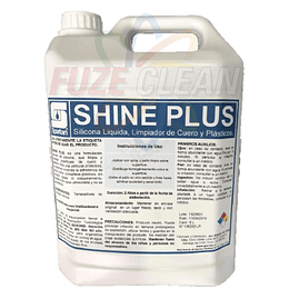 Silicona Liquida para cuero y plastico - SHINE PLUS  5 Lts.  SPARTAN 