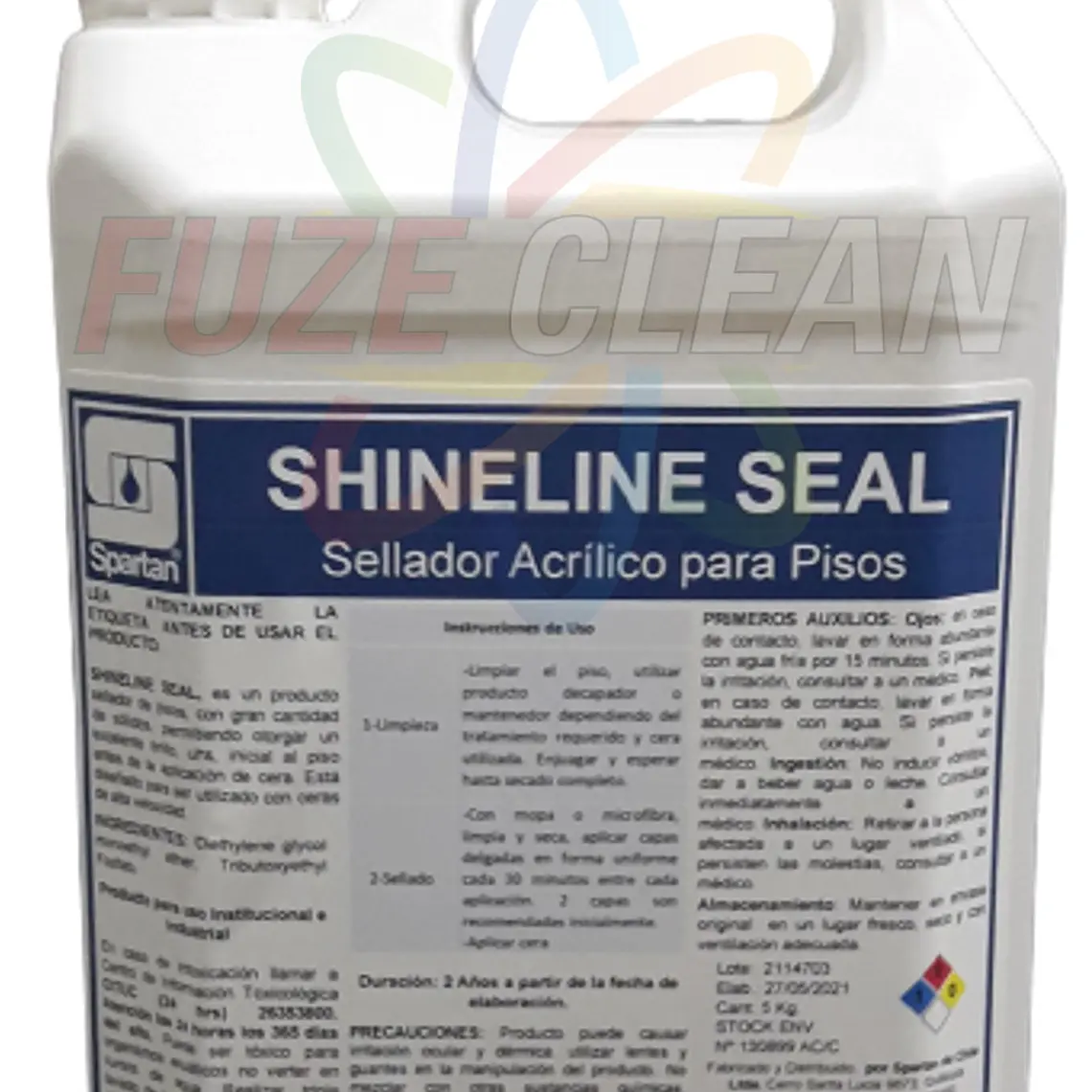 Sellador Acrílico para Pisos ShineLine Seal – Sellador de Hormigón Industrial de Alto Rendimiento 1