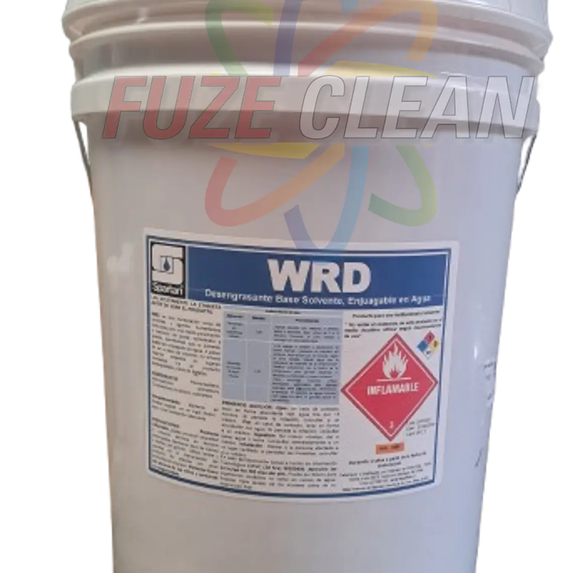 Desengrasante a base de solventes solubles en agua WRD 20 Lts.  1