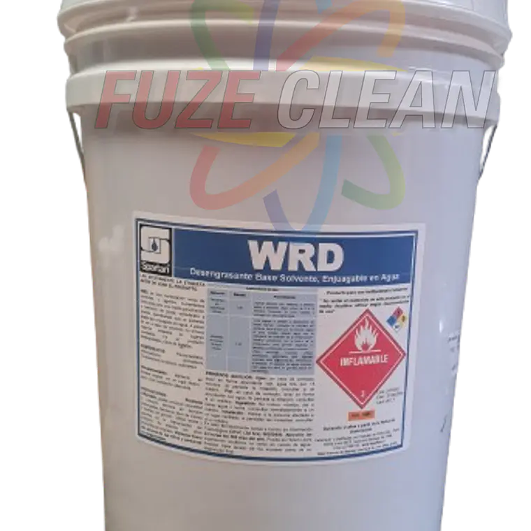 Desengrasante a base de solventes solubles en agua WRD 20 Lts.  1