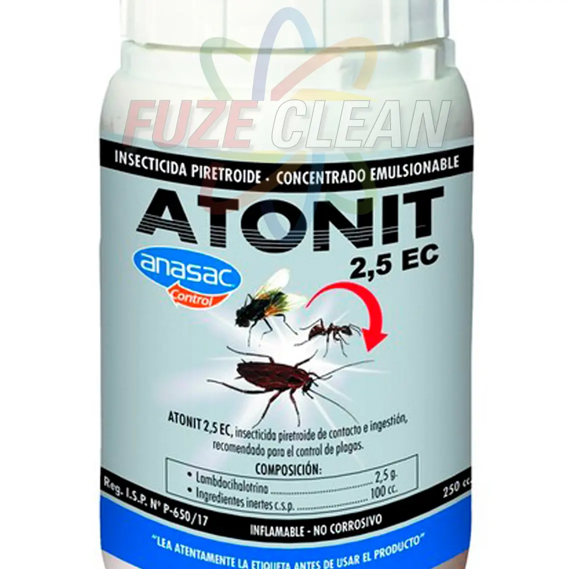 Insecticida control plagas rastreras ATONIT 2,5 EC - ANASAC 1