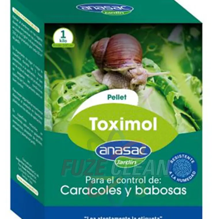 Veneno caracoles y babosas Toximol Pellet 1 KG - ANASAC 1