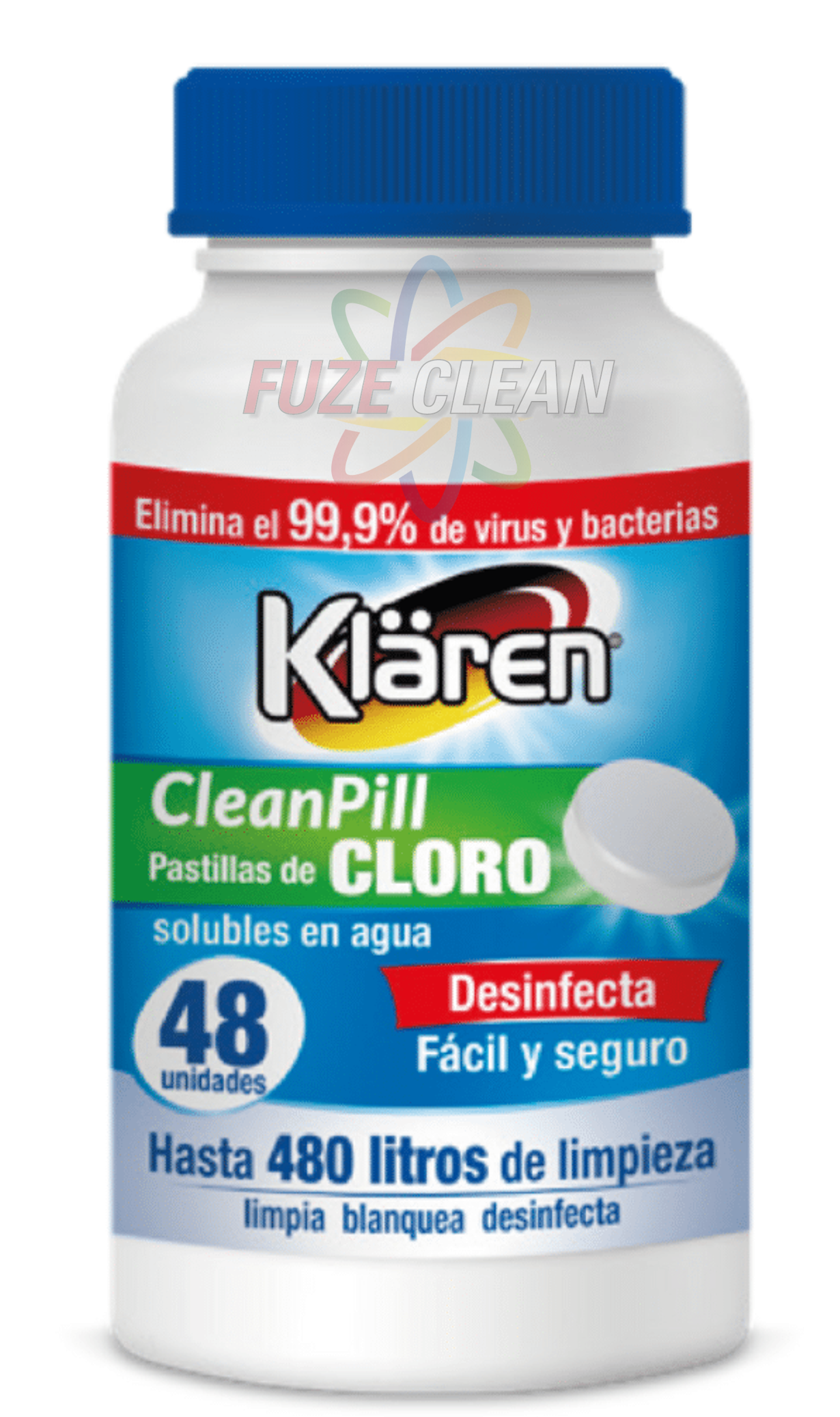 Pack 2 Cloro Tabletas 1 Kg | Aguacol Triple Acción