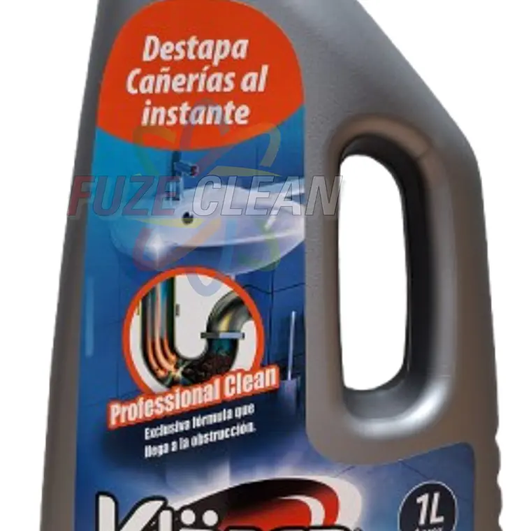 Destapa cañerías líquido 1 litro - KLAREN 1