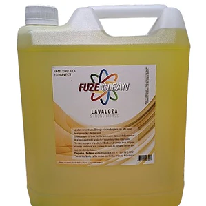 Lavalozas 5 Litros Aroma Limón FuzeClean | Detergente Desengrasante Profesional