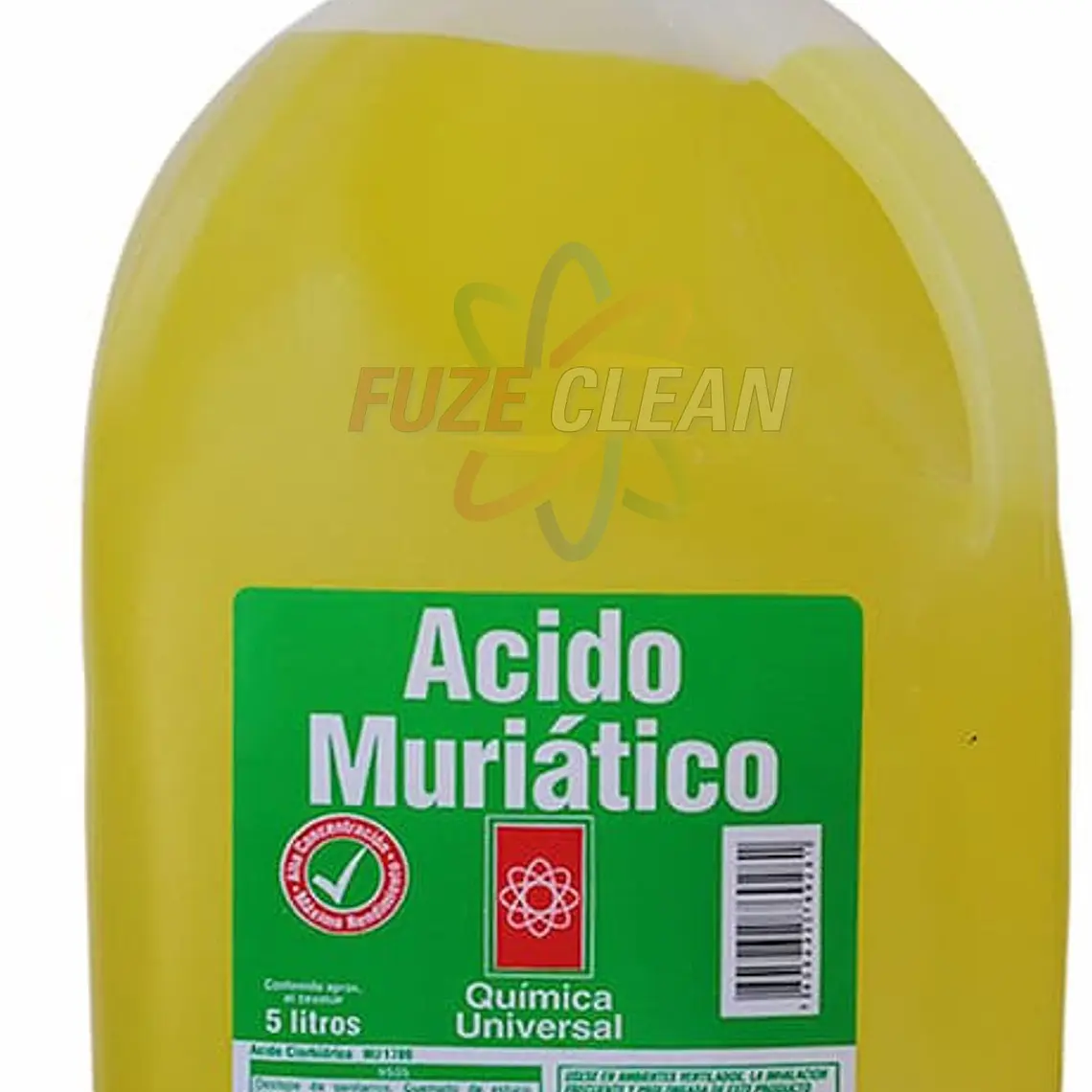 Acido Muriatico 5 litros - Quimica Universal 1