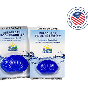 Clarificador de agua  TABLETA GEL / 30 dias MiraClear Lo-Chlor - 1 UNIDAD
