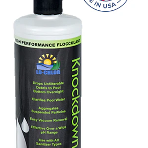 Decantador concentrado no tóxico (sin aluminio) KNOCKDOWN 946 ml - Lo-Chlor