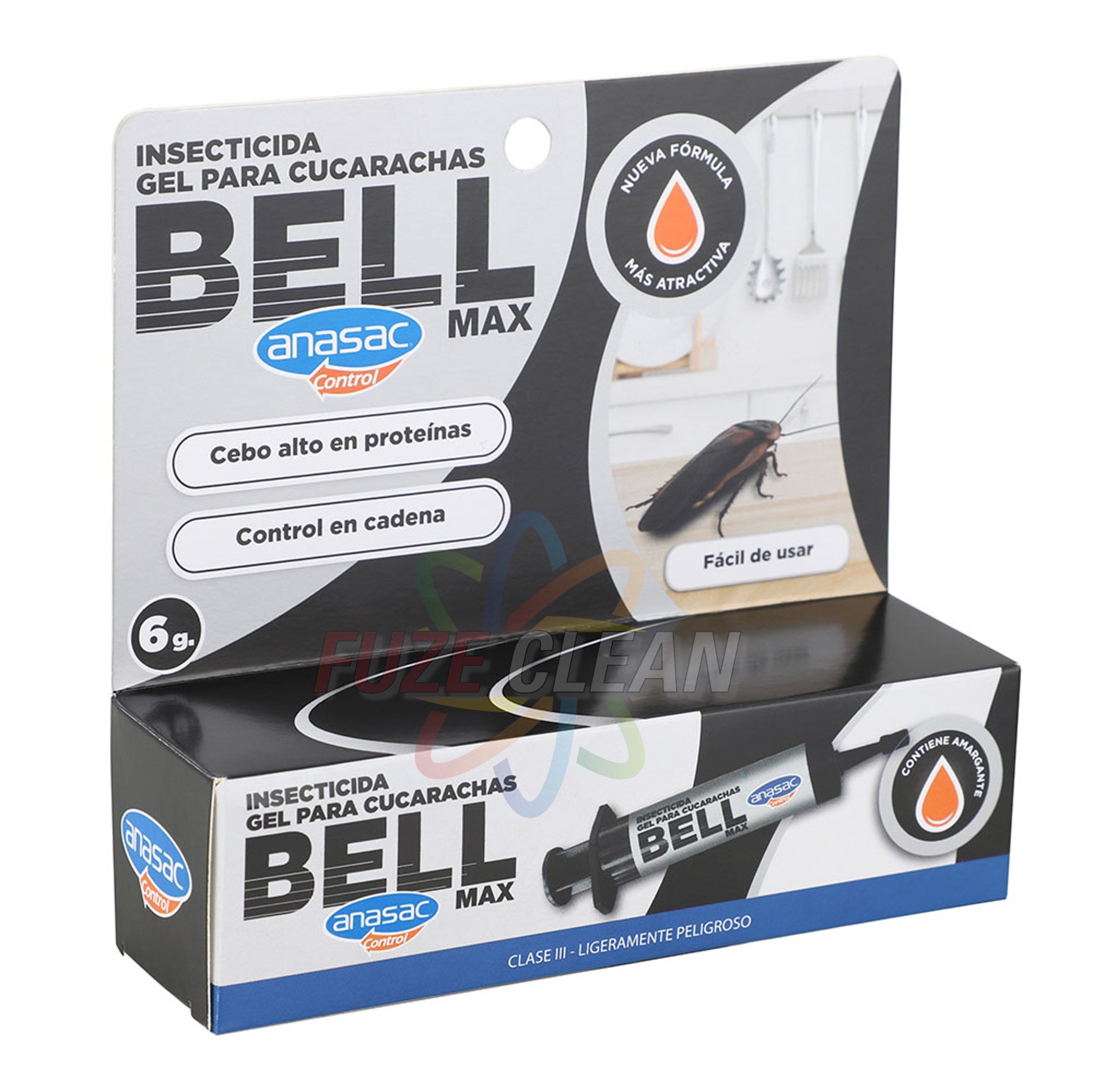 Veneno para Cucarachas en Gel 6 g | Bell Max Anasac