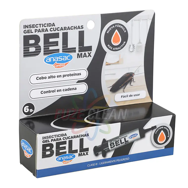 Veneno para cucarachas GEL CUCARACHICIDA BELL MAX - ANASAC 1