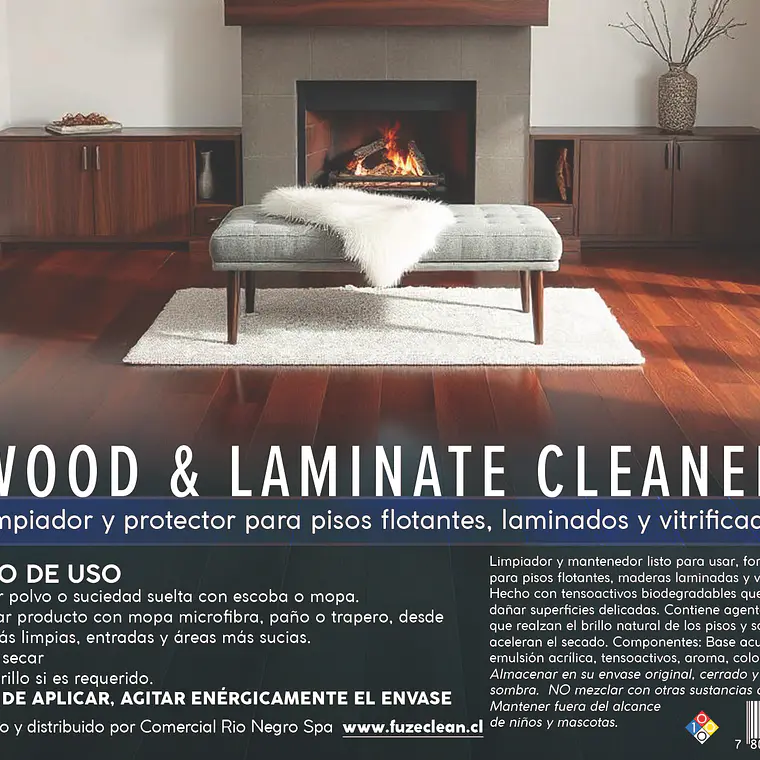 Limpiador y mantenedor de piso flotante, encerados y laminados 3