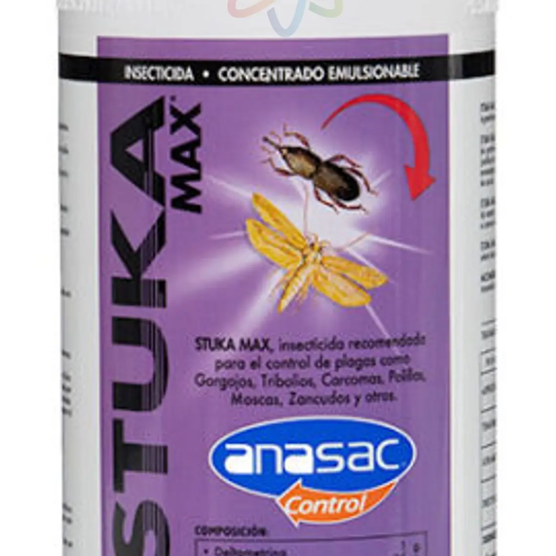Insecticida  Control de Insectos en Granos Almacenados STUKA MAX EC (1 L)           1
