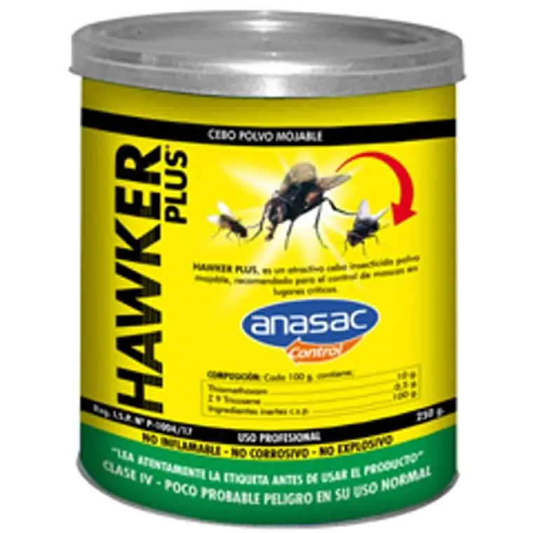 Control de moscas base a Tiametoxam HAWKER PLUS 250 GR 1