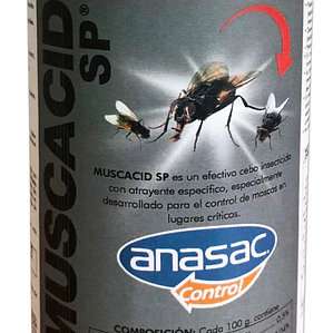 MUSCACID Cebo Insecticida – Control Profesional de Moscas - 250 gr